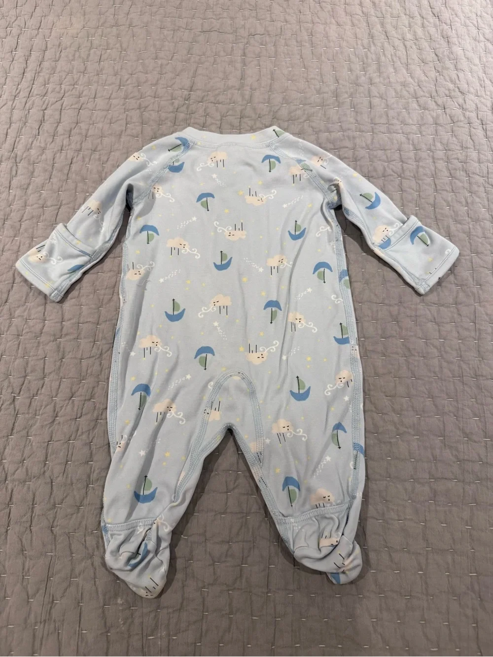 Hanna Andersson Little Sleepers with Feet in Organic Pima Cotton, size 50cm